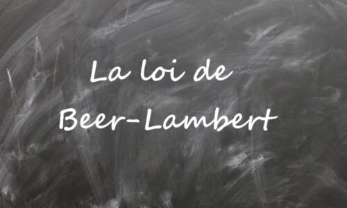 Loi de Beer-Lambert