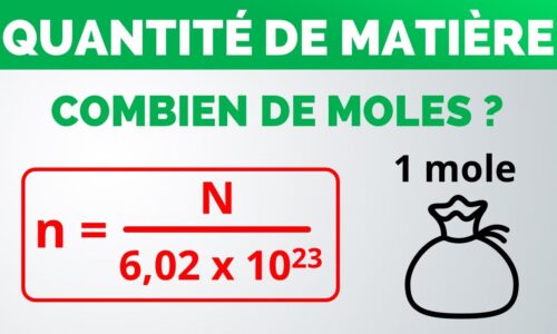 Mole et quantité de matière